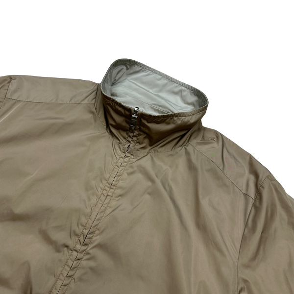 Prada Beige/Camel Reversible Jacket - Large