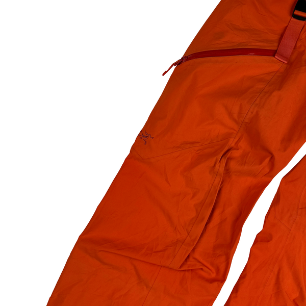 Arcteryx Sabre Orange Multi Pocket Goretex Ski Trousers - Medium