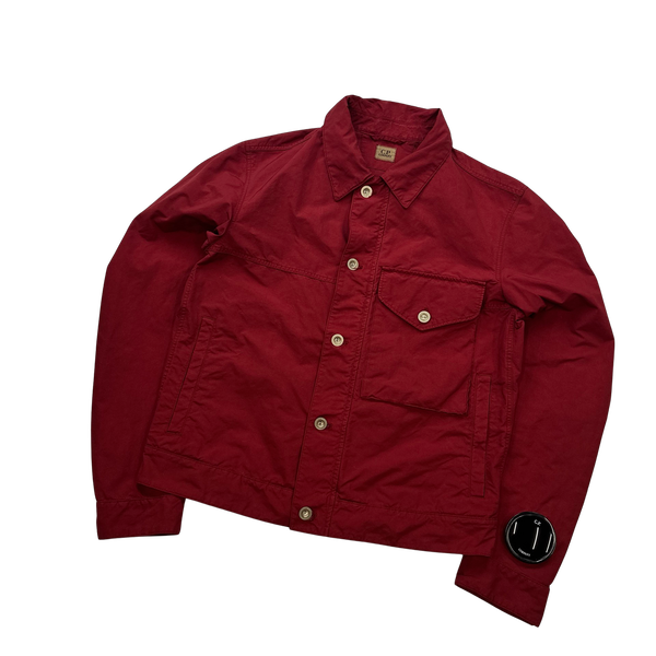 CP Company Red Watch Viewer Chest Pocket David TC Jacket - Medium