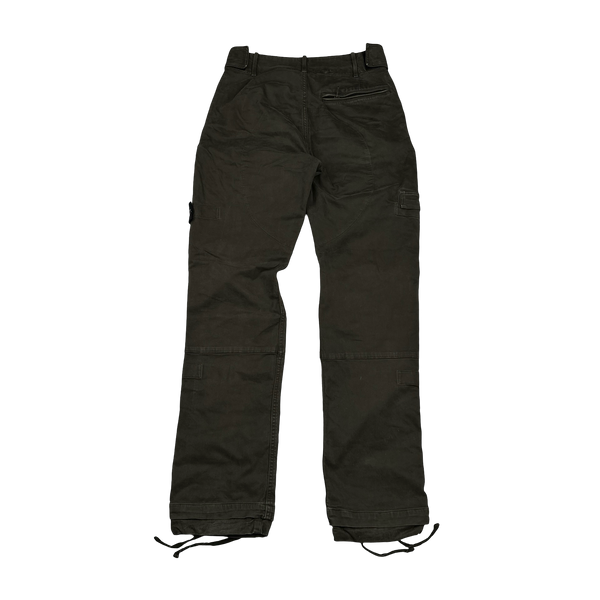 Stone Island 2007 Thick Cotton Cargo Trousers - 30"