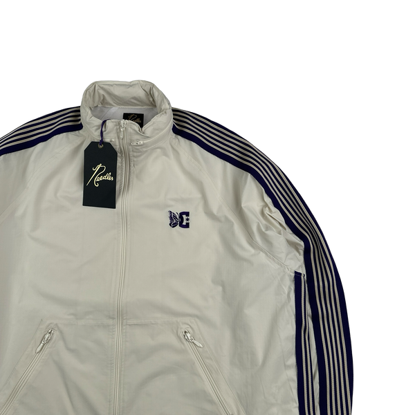 Needles X DC White/Purple Butterfly Nylon Jacket - Medium