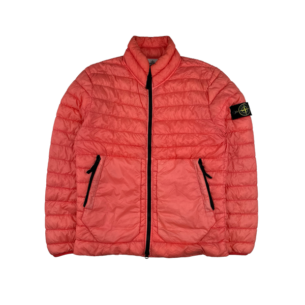 Stone Island 2017 Coral Micro Yarn Down Jacket - Medium