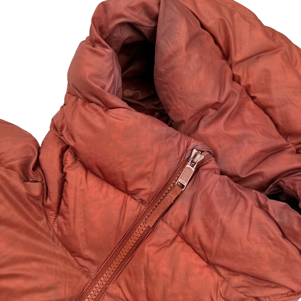 Arcteryx Orange Piedmont Down Parka Hooded Puffer Jacket - Medium