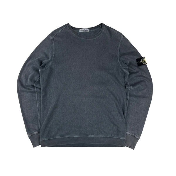 Stone island charcoal sweatshirt deals