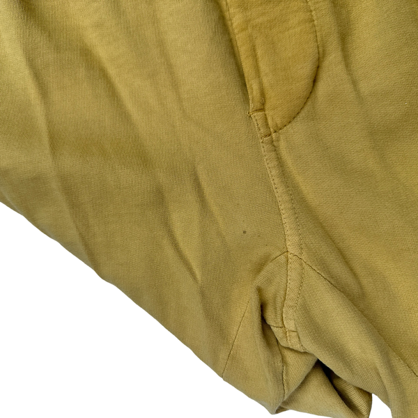 CP Company Yellow RE-Colour Spellout Joggers - XXL
