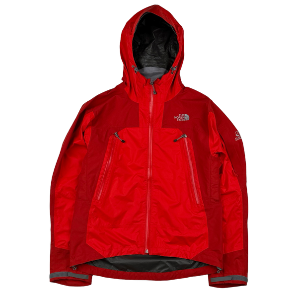 North Face Red Gore-Tex Paclite Flight Series Jacket - Medium