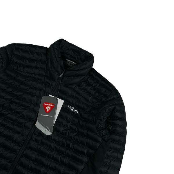 RAB Black Cirrus Flex Zipped Lightweight Jacket - Medium