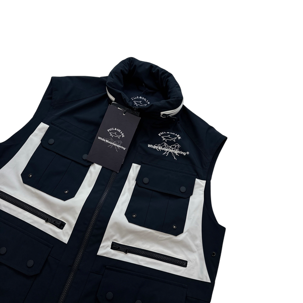 Paul & Shark Navy Mountaineering Gilet Jacket - Small & Medium