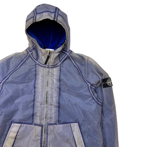 Stone Island Blue Poly Cover Jacket - XL
