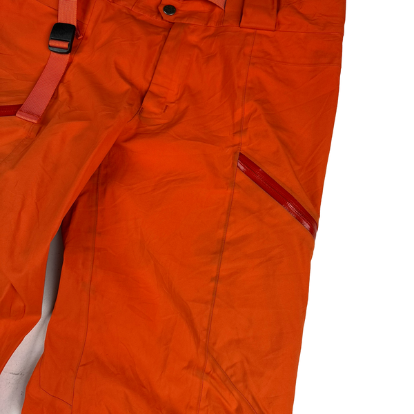 Arcteryx Sabre Orange Multi Pocket Goretex Ski Trousers - Medium
