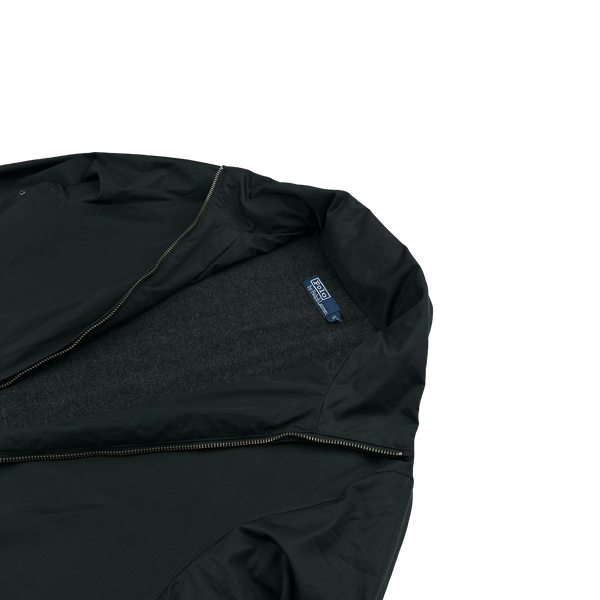 Ralph Lauren Black Heavy Wool Lined Jacket - Small