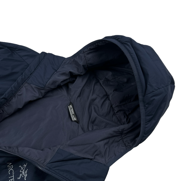 Arcteryx Navy Atom LT Padded Hoodie - Large