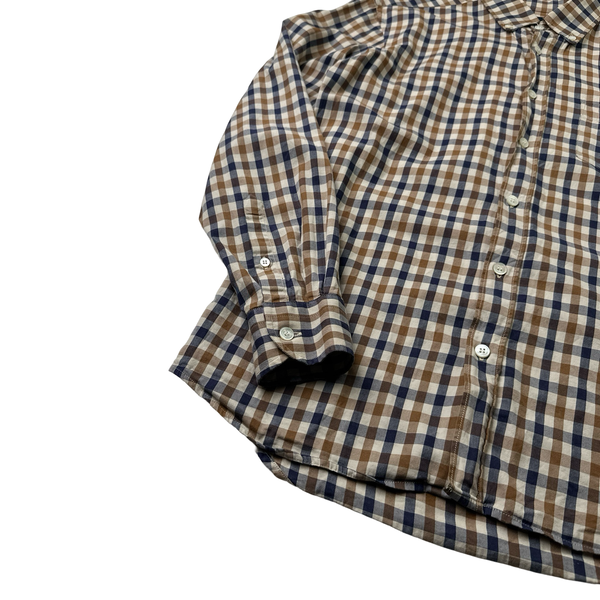 Aquascutum Checked Shirt - Small