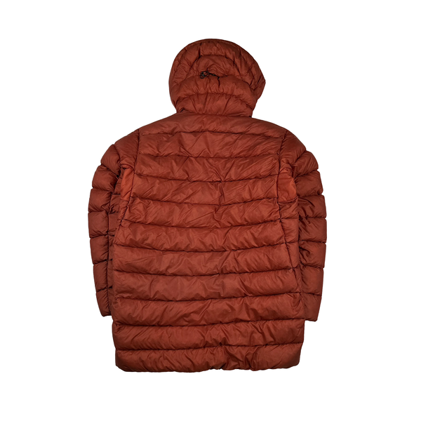 Arcteryx Orange Piedmont Down Parka Hooded Puffer Jacket - Medium