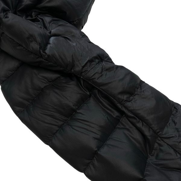 North Face Black 700 Fill Hooded Down Puffer Jacket - Large