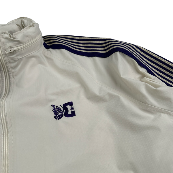 Needles X DC White/Purple Butterfly Nylon Jacket - Medium