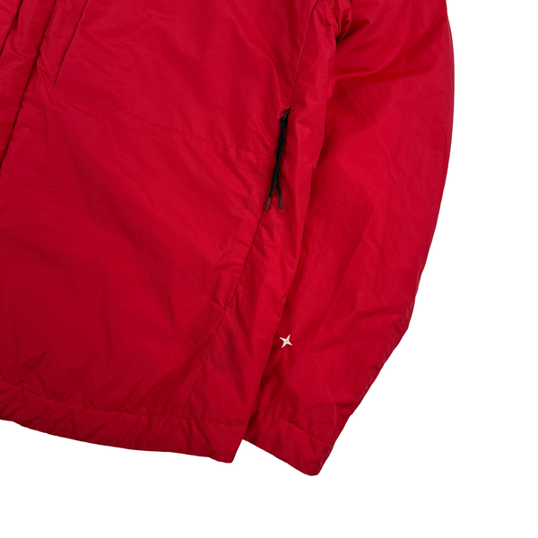 Stone Island 2022 Stellina Red Primaloft Lined Jacket  - Large