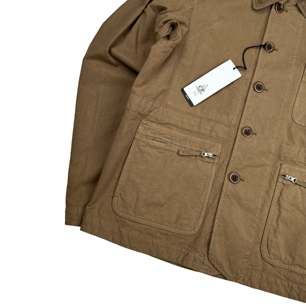 CP Company Bronze Mais B Lens View Multi Pocket Overshirt Jacket - Medium