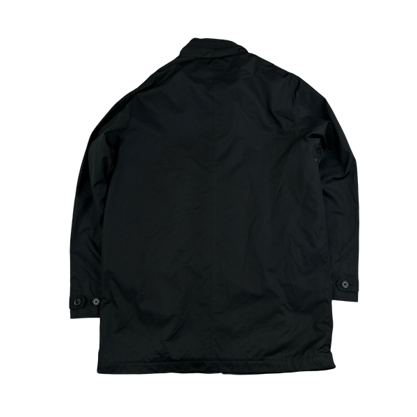 Ralph Lauren Black Heavy Wool Lined Jacket - Small