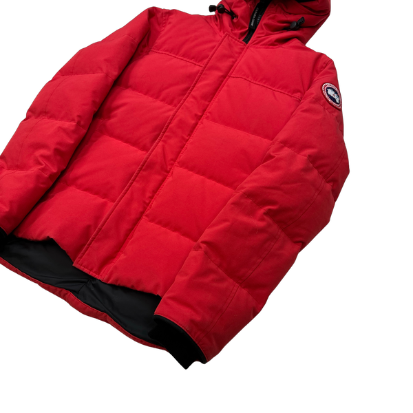 Canada Goose Macmilan Red Parka Jacket Small Mat s Island