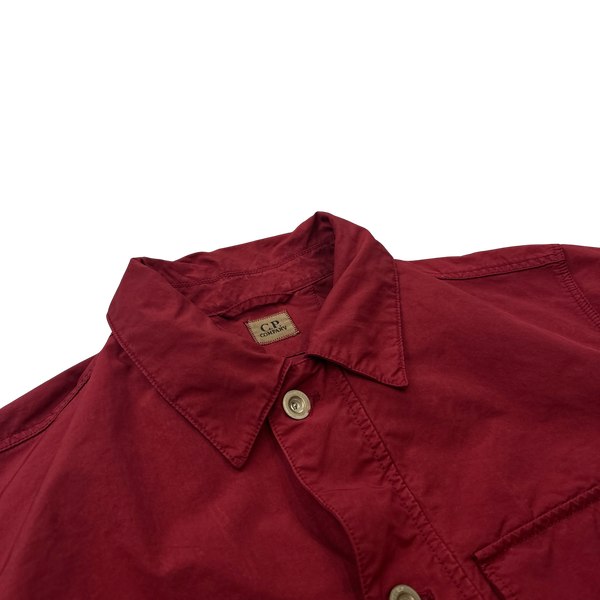 CP Company Red Watch Viewer Chest Pocket David TC Jacket - Medium