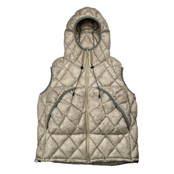 ROA Opaque Diamond Quilted Down Puffer Gilet - XL