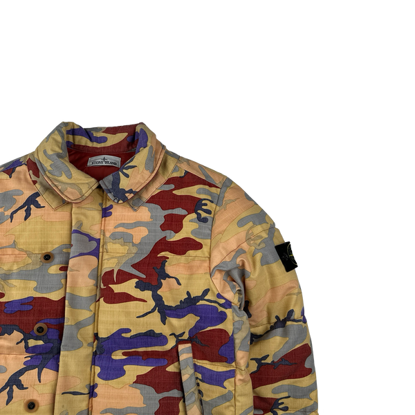 Stone Island 2022 Heritage Camo Down Filled Puffer Jacket - Medium