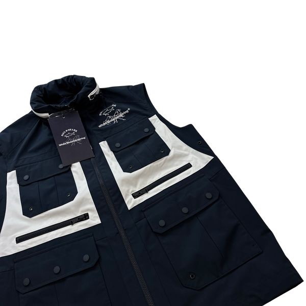 Paul & Shark Navy Mountaineering Gilet Jacket - Small & Medium