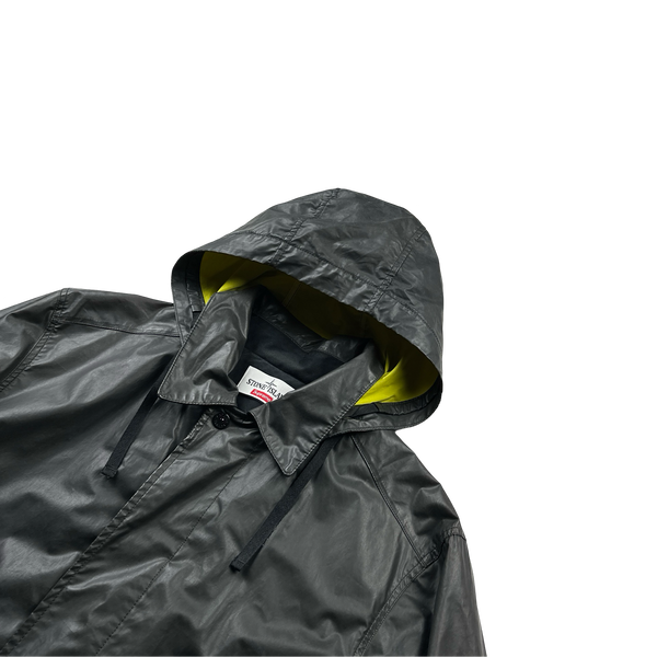 Supreme X Stone 2016 Island Heat Reactive Yellow/Brown Trench Coat - Medium