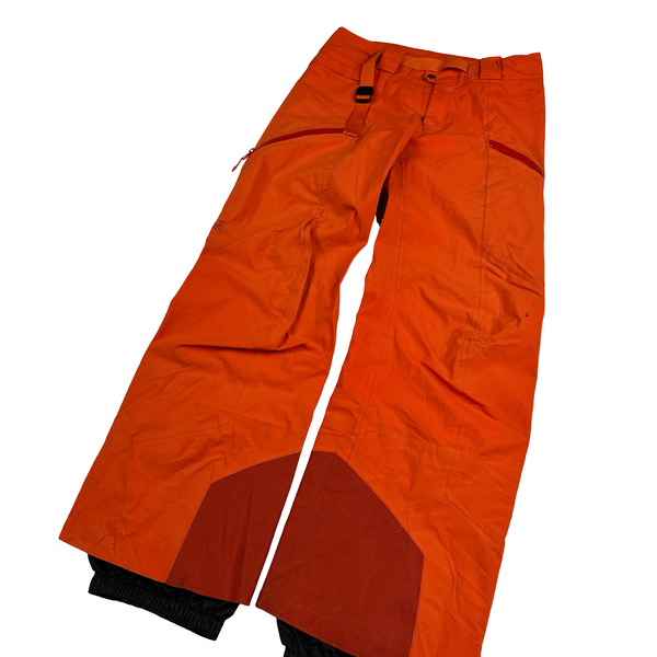 Arcteryx Sabre Orange Multi Pocket Goretex Ski Trousers - Medium