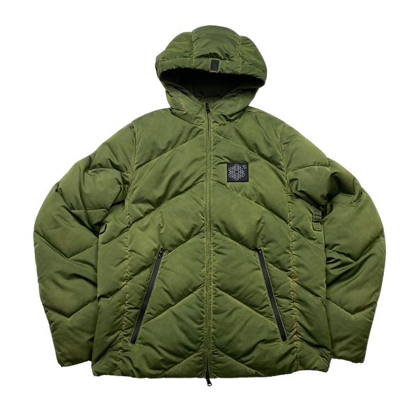 Plurimus Green Quilted Down Jacket - Medium – Mat's Island