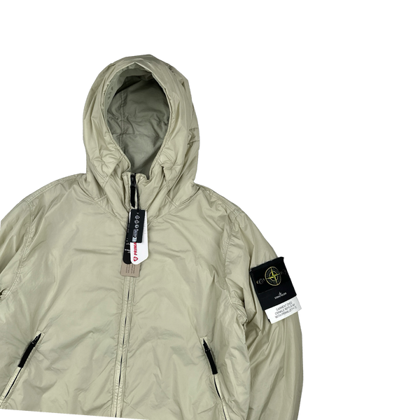 Stone Island 2024 Tan Crinkle R-NY Primaloft Jacket - Large