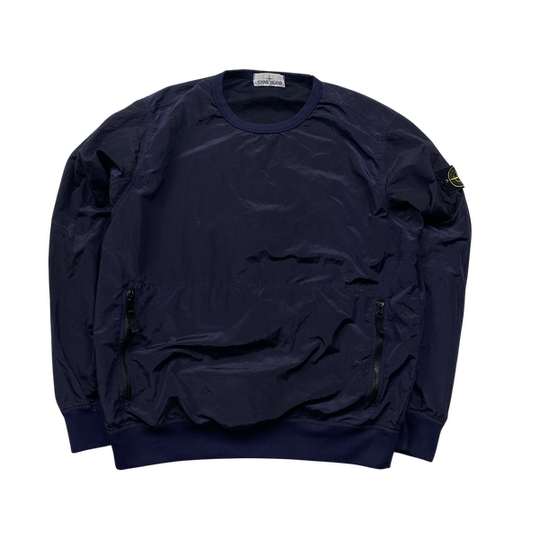 Stone island nylon metal pullover sale