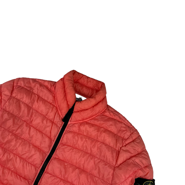 Stone Island 2017 Coral Micro Yarn Down Jacket - Medium