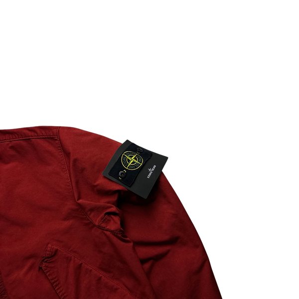 Stone Island 2019 Red David TC Parka Jacket - Large