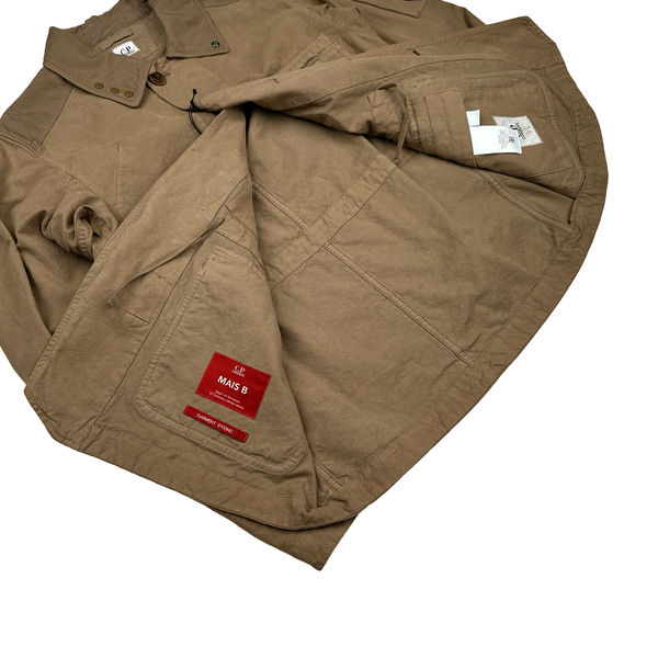 CP Company Bronze Mais B Lens View Multi Pocket Overshirt Jacket - Medium