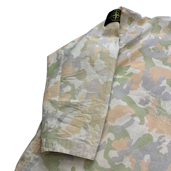Supreme X Stone Island Reactive Ice Camo Ripstop Jacket - Medium