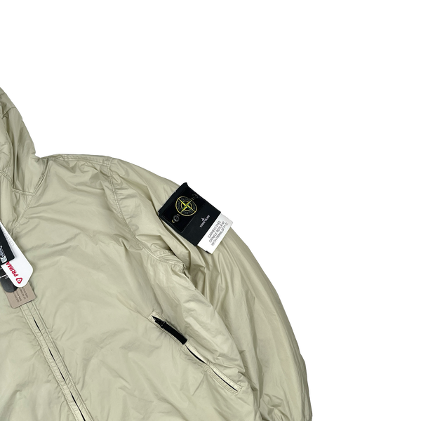 Stone Island 2024 Tan Crinkle R-NY Primaloft Jacket - Large