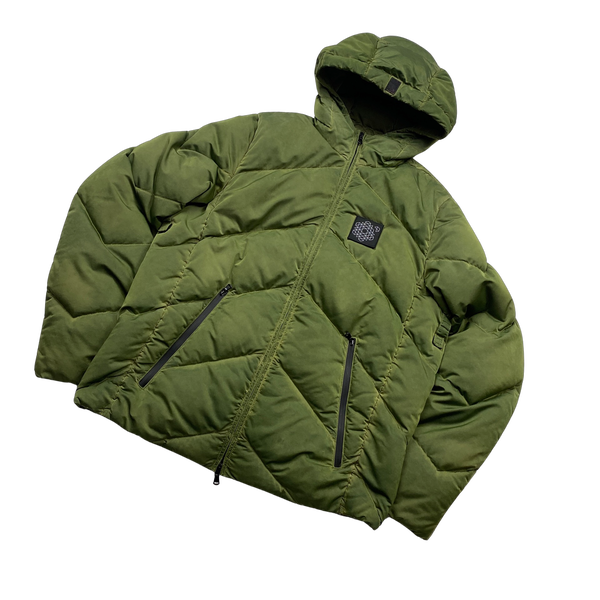 Plurimus Green Quilted Down Jacket - Medium – Mat's Island