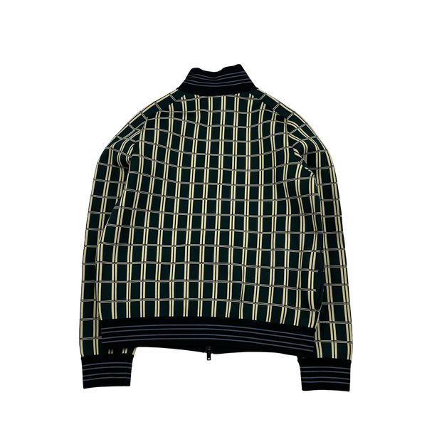 Marni Retro Grid Jacquard Zipped Bootcut Tracksuit - Large