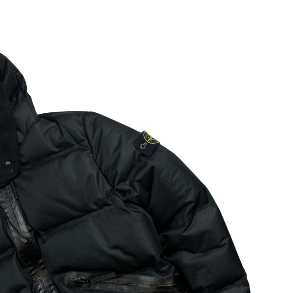 Stone Island 2010 Welded Down Balaclava Puffer Jacket - Large