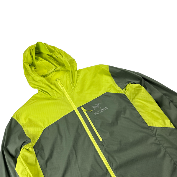 Arcteryx Lightweight Hooded Windstopper Jacket - Large