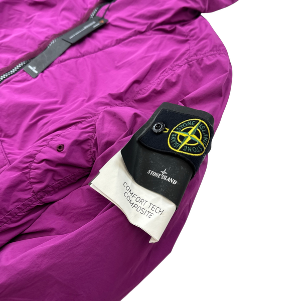 Stone Island 2019 Purple Comfort Tech Composite Jacket - Small