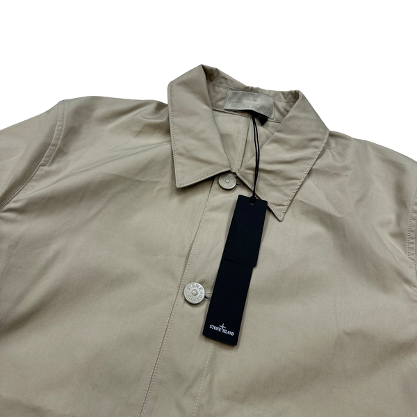 Stone island tan on sale jacket