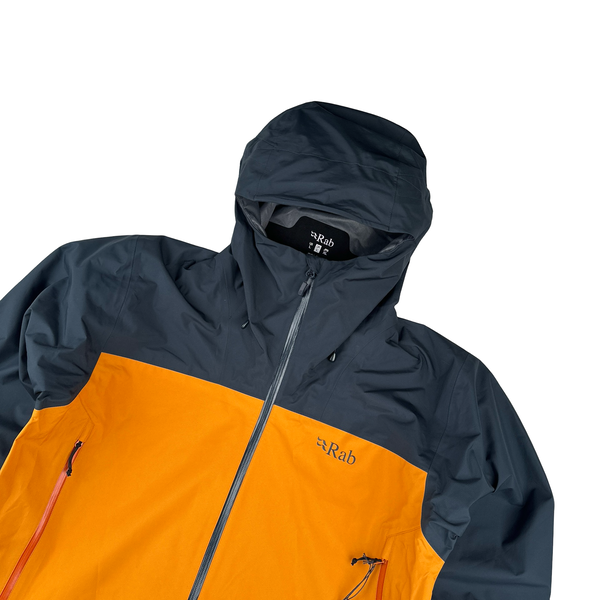 RAB Arc Eco Pertex Shield Waterproof Rain Jacket - Small - Large