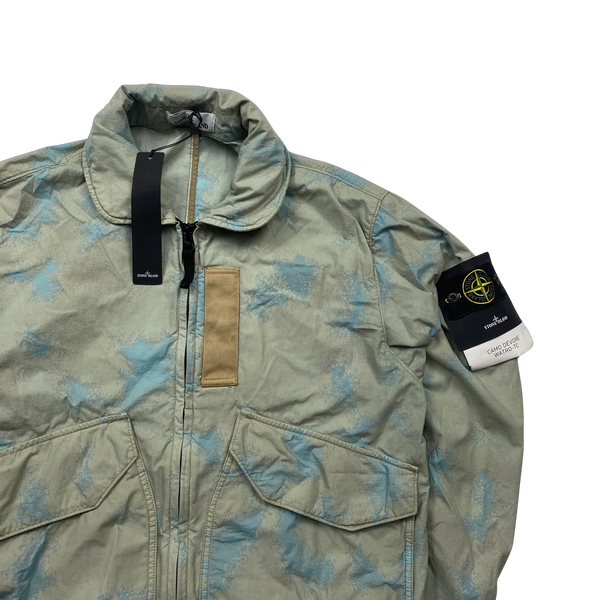 Stone Island Camo Devore Watro- TC Jacket - Large – Mat's Island