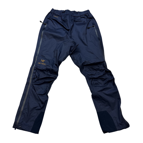 Arcteryx Navy Vintage 2000's Goretex Shell Trousers - Medium