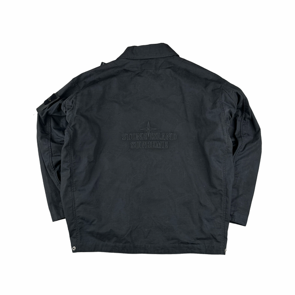 Supreme X Stone Island Reactive Ice Camo Ripstop Jacket - Medium