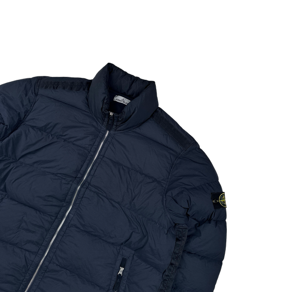 Stone Island 2023 Navy Seamless Tunnel Nylon Down TC Jacket - 3XL