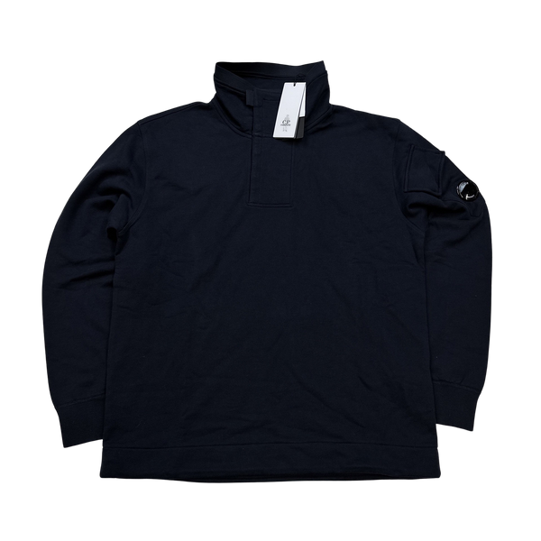 CP Company Navy Quarter Zip Lens Viewer Pullover - XL – Mat's Island